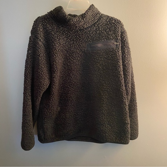Jockey Sherpa Fleece Pullover Men’s XL – Black - Picture 1 of 3